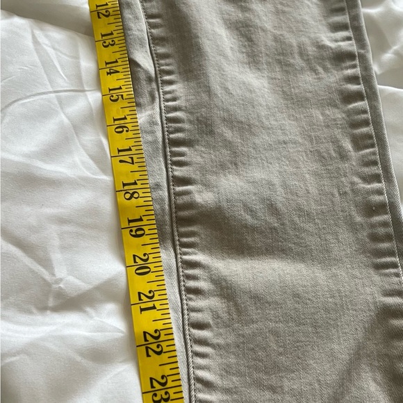 Lola Mid-rise Ankle Jean size 31/10. Washed Taupe/gray color. Julia MR - Picture 6 of 9